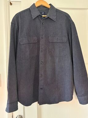 GAP Denim Stripe Big Shirt (Men’s L)